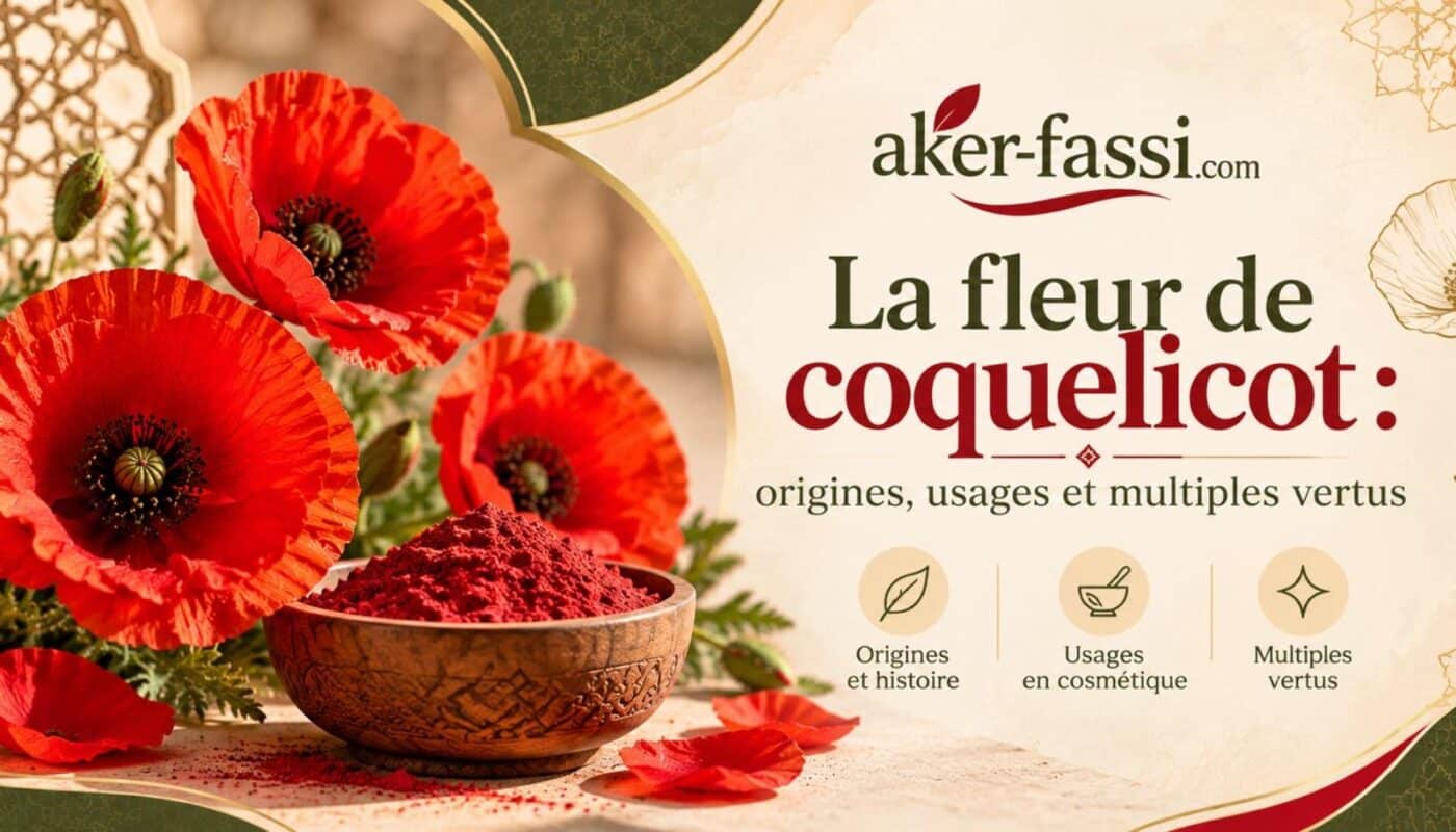 La fleur de coquelicot